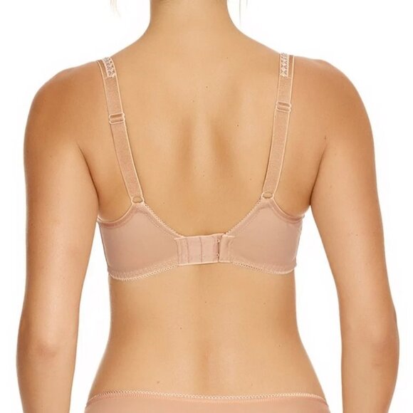 Fantasie Rebecca Molded Bra Nude/Cream Underwire Lace Trim 34D - Picture 2 of 16